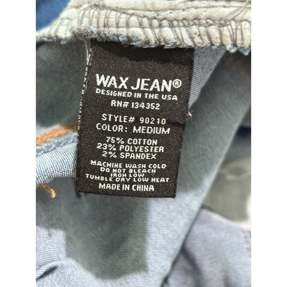 Womens Wax Jean "Butt I Love You" Blue Skinny Jeans Size 11 - Picture 11 of 14